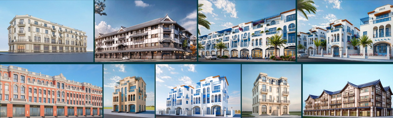 Nhà mẫu dự án Vinhomes Green Paradise Cần Giờ