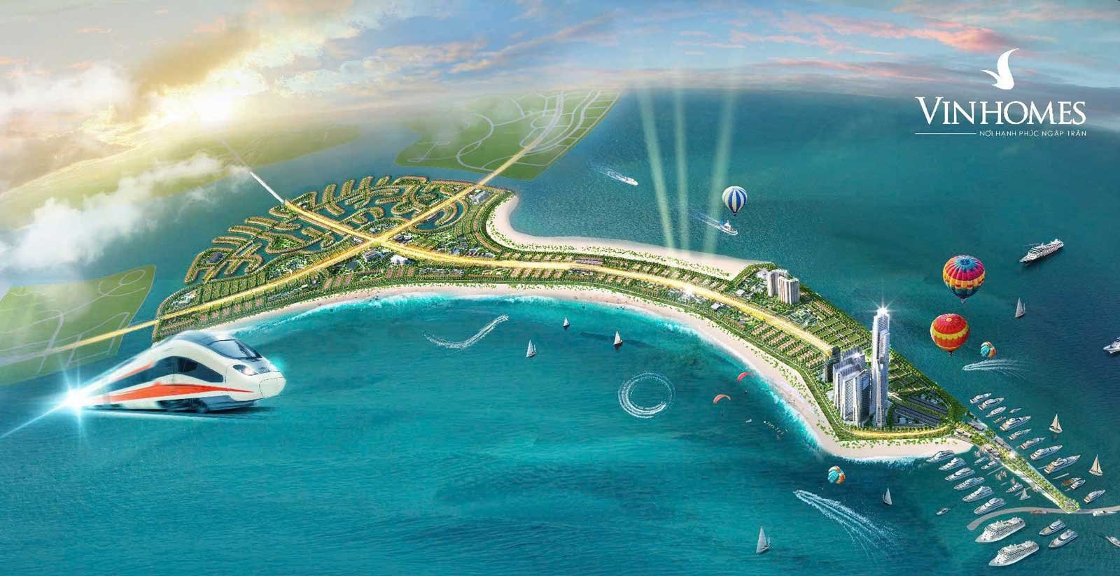 Phối cảnh tổng thể Vinhomes Green Paradise