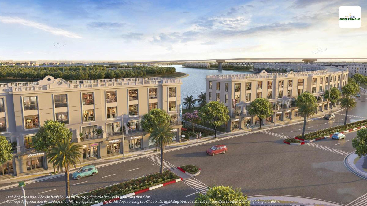 Nhà phố Vinhomes Green Paradise – không chỉ là chốn an cư đẳng cấp, mà còn là kênh đầu tư linh hoạt, an toàn và bền vững.