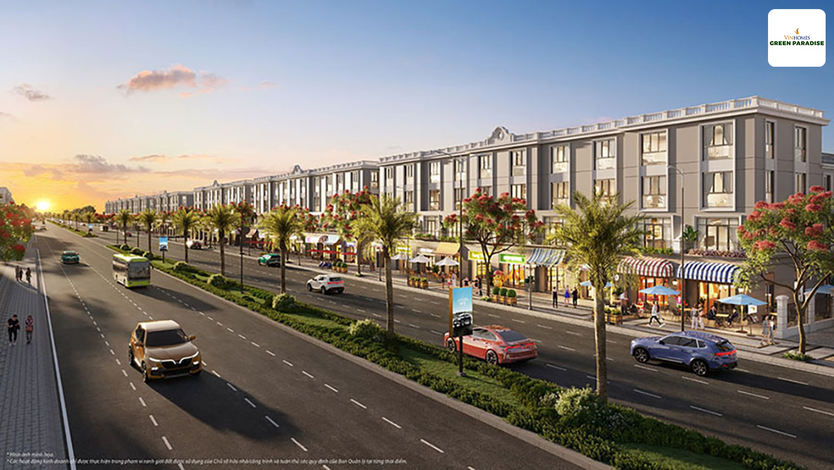 Shophouse Vinhomes Green Paradise Cần Giờ – Cơ hội đầu tư thương mại ven biển Sài Gòn