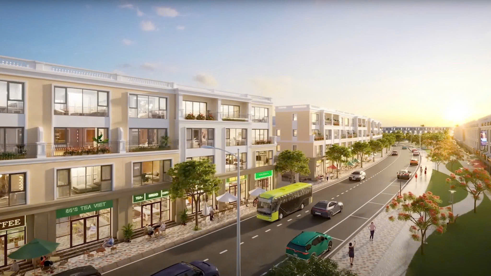 Thiết kế Shophouse Vinhomes Green Paradise Cần Giờ