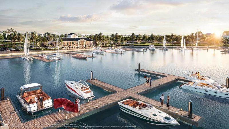 Landmark Harbour là điểm đón siêu du thuyền và tàu du lịch quốc tế