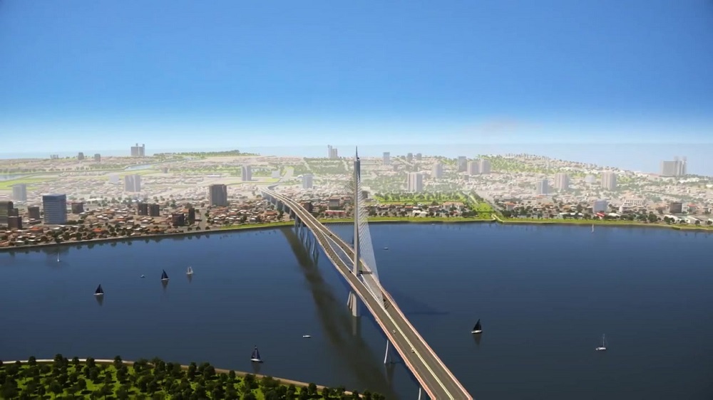 Phối cảnh cầu Cần Giờ