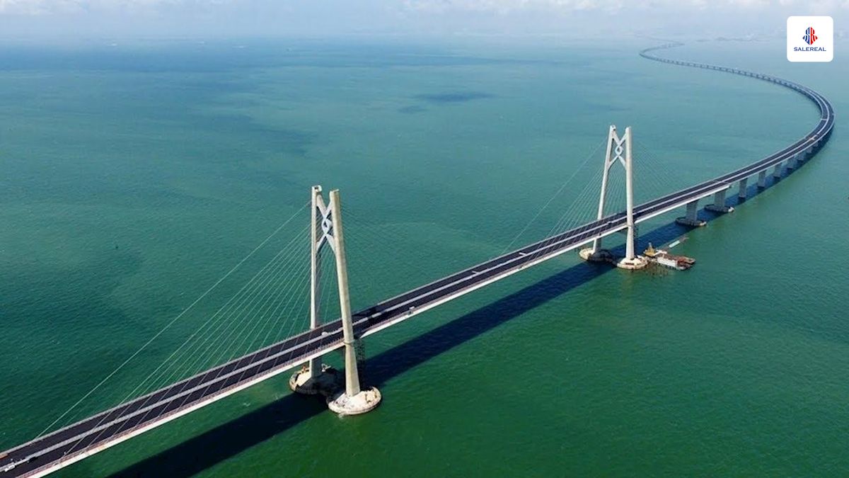 Phối cảnh cầu vượt biển Cần Giờ - Vũng Tàu